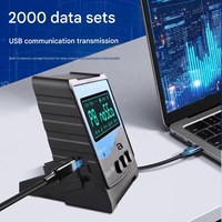 NEWJIELI Testeur de couple pour outils électriques 22-220 N.m, écran LCD, haute précision 1 %, stockage de 2000 données, transmission de données USB