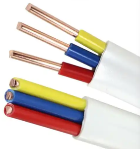 Fabrik preis 2*6 2*4 Weiß Solid Bare 2-adrige Konstruktion PVC-ummanteltes Bvvb-Kabel Elektrisches Haus Verkabelung Farbe Hochwertiger Draht - Product Image 4