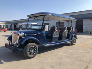 Autobús Turístico Clásico Azul Oscuro, Venta Directa ODM, 8 Asientos, Estilo Panorámico - Product Image 6