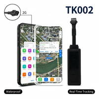 Traceur GPS de voiture 2G AGPS TK002 avec application Android et prise en charge PC, coupure de relais