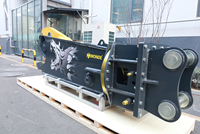 Cisaille hydraulique à bec d'aigle montée sur excavatrice China YJZ310 pour la démolition de bâtiments et le recyclage des déchets