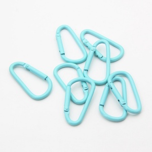 Với Giảm Giá Lớn Đồ Trang Sức Phụ Kiện D Shape Mini Nhôm Carabiner Mini Carabiner D Ring Carabiner Khóa D Ring - Product Image 2