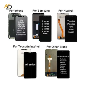 Téléphone portable Lcd pour Iphone Samsung Huawei Infinix Tecno Xiaomi Moto LG écran Lcd affichage téléphone écran tactile LCD