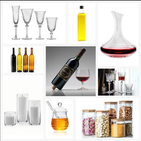 Venta al por mayor directa de fábrica: Botella de perfume redonda de vidrio transparente de 30ml, 50ml, 100ml con tapa y serigrafía para esmalte de uñas/aceite.