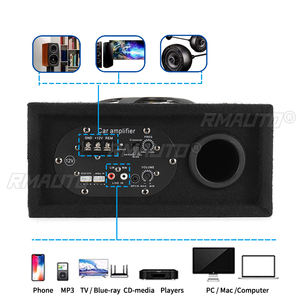 Subwoofer para Auto de 480w, Amplificador de Potencia a Prueba de Golpes, Altavoz Bajo Asiento, Reproductor de Música de Alta Fidelidad, Audio para Auto - Product Image 4
