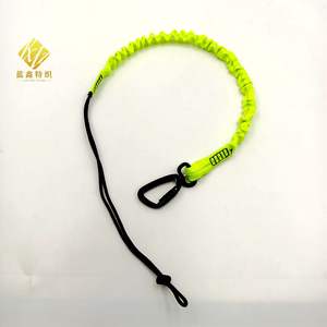 Cordon de sécurité réglable pour l'aviation, la randonnée, l'échafaudage, avec crochet élastique étanche anti-chute et <span class=keywords><strong>corde</strong></span> d'arrimage - Product Image 1