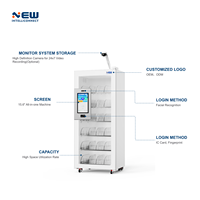 Gabinete de seguimiento de almacenamiento inteligente RFID UHF 690L, solución IoT de gestión administrativa de oficina de monitoreo de inventario en tiempo real