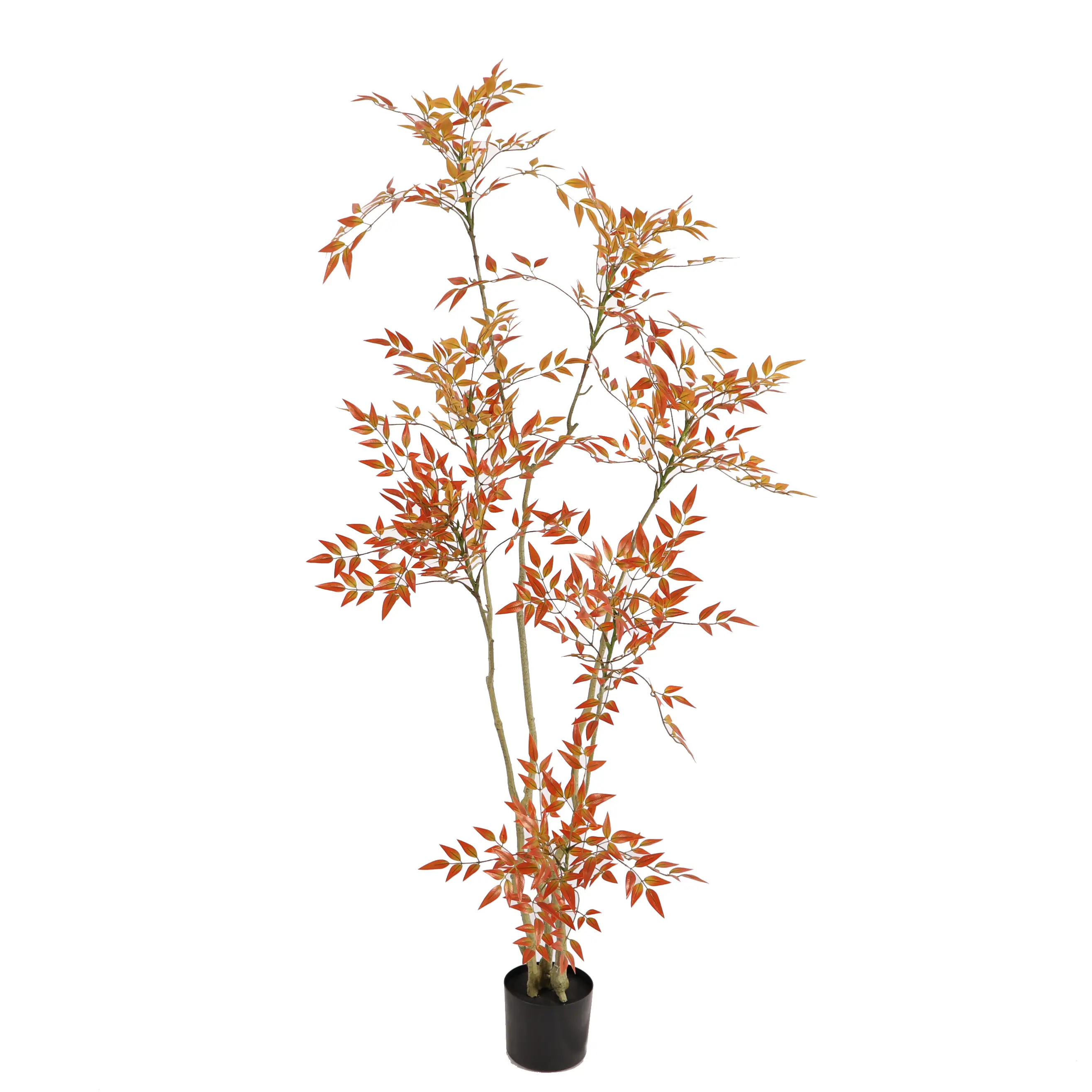 Nuovo Design 150cm 180cm 210cm finto Nandin pianta casa soggiorno decorazione artificiale Nandina albero