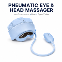 Nouveau Masseur Électrique Créatif 2026 pour le Cuir Chevelu, Thérapie Infrarouge, Masseur Oculaire Intelligent à Vibration pour Soulagement de la Douleur et Relaxation