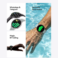 Montre connectée AI Watch 4 1,32 pouces AMOLED, étanche IP68, commande vocale IA, NFC, santé, appels Bluetooth, charge sans fil, Reloj Inteligente