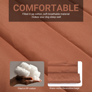 Luxuriöses Outdoor-Hundebett aus Oxford-Gewebe, zusammenklappbar, umweltfreundlich, kühlend, weich, waschbar, große Größe, langlebig, wasserabweisend, tragbar - Product Image 5