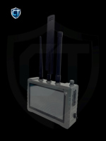 Appareil de détection FPV portable CT CT-DR400-D avec écran tactile de 7 pouces et capture de transmission vidéo pour la détection de drones