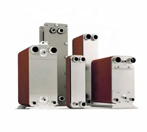 H095 Hot Water Brazed Heat Exchanger Manufacturing Plant Copper Brazed Plate Heat Exchanger