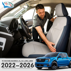 Fundas de Asientos de Coche Modificadas al por Mayor, Accesorios Interiores para Ford Maverick XL XLT Lariat Lobo Tremor 2022-2026 - Product Image 1