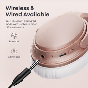 Trending Products ANC Functional <strong>Wireless</strong> Wired Available Over Ears Best Studio Foldable Flexible Headsets <strong>Headphones</strong> - Product Image 5