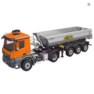 NOUVEAU KABOLITE 5801 Camion tracteur RC en métal à l'échelle 1/14 avec remorque 4x4 Jouets RC Voitures assemblées peintes Véhicule GAODE MODEL - Product Image 3