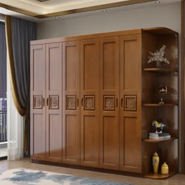 Solido armadio semplice camera da letto set di legno camera da letto mobili armadio organizzatore moderno cassettiera in legno
