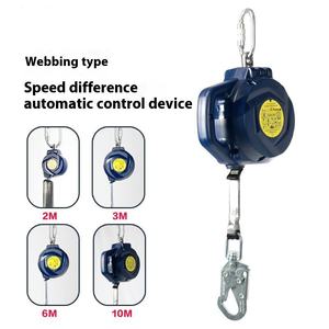עמיד הצלת פוליאסטר פעולות הצלה ציוד גבוה נגד פאניקה סנפלינג בלאי יורד התקנים יורד כוח גבוה הילוך להניף - Product Image 4