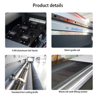 Drapeau direct Sublimation Textile Impression Fabricant d'origine I3200 Tête Bannière Panneau Vinyle Imprimante Bannière Grand Format