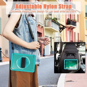 Étui robuste antichoc en TPU avec béquille pour <span class=keywords><strong>iPad</strong></span> <span class=keywords><strong>Air</strong></span> <span class=keywords><strong>2</strong></span>, étui universel pour tablette pour <span class=keywords><strong>iPad</strong></span> Pro 9,7 pouces 2017 2018 - Product Image 4