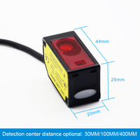 MOTEE Commutateur analogique haute précision 0.01mm Capteur photoélectrique Capteur de mesure de distance et d'épaisseur de déplacement laser