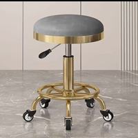 Chaise de Barbier Portable Réglable en Promotion avec Pompe Hydraulique, Siège en Cuir Synthétique, Design Moderne pour Atelier et Hôtel