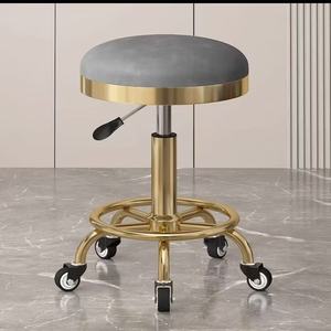 Silla de Barbero Portátil Ajustable en Oferta con Bomba Hidráulica, Asiento de Cuero Sintético, Diseño Moderno para Taller y Hotel - Product Image 6