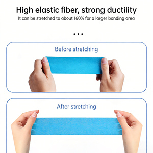 ضمادة مرنة لاصقة بلون موحد جاهزة للشحن لدعم المعصم والكاحل أثناء التدريب الرياضي - Product Image 4