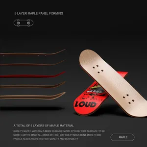 100*30Mm Professionele Custom Vinger Skateboard Esdoorn Houten Dek Toets