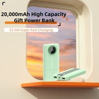 Batterie externe compacte 10000 mAh à onde sinusoïdale pure, charge rapide, lithium-ion, portable, format poche, sans fil, Type C, vente en gros