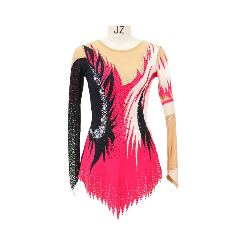 Artistic Gymnastic Leotards Custom Sexy Printed