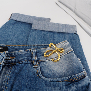 Broches en acier inoxydable or argent strass Broches Broches/Broches en métal femmes <span class=keywords><strong>broche</strong></span>/lettre <span class=keywords><strong>broche</strong></span> <span class=keywords><strong>broche</strong></span> - Product Image 5