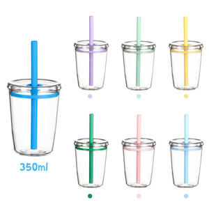 Tazza Termica Personalizzata a Doppia Parete in Acrilico, Bicchieri per Caffè in Plastica, Vendita all'Ingrosso di Tumbler con Cannuccia e Coperchio - Product Image 4