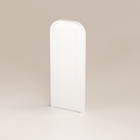 Portes intérieures cintrées modernes en bois massif Senger Customs pour maisons, portes de couloir en bois massif, portes de cuisine