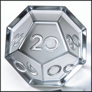 Dés en résine colorés D20 en forme d'étoile/cylindre pour jeux de table et cadeaux de fête - Product Image 4
