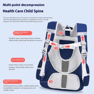 Đặc biệt cung cấp đẹp bền thời trang chàng trai không thấm nước sinh viên trẻ em schoolbag bookbags trẻ em ba lô bagpack trường Túi - Product Image 4