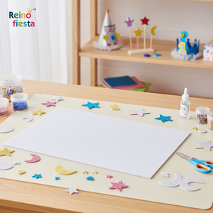 Fogli di schiuma glitterata di 2mm di spessore per artigianato e decorazioni 40x60cm senza prodotto in Polyfoam adesivo - Product Image 3