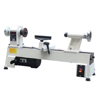 Tour à bois horizontal automatique miniature d'occasion JT avec commande DSP portable, moteur 220V/380V, garantie 2 ans, facile à utiliser