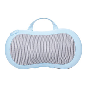 Mingrentang Peanut Massage Pillow 42C Heating Neck Lumbar Support Car Home Office Use - Product Image 4