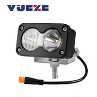 3 Zoll 20W LED-Pod-Scheinwerfer für Ridstar Q20 Auto Motorrad Pickup Scheinwerfer Spot Flood Wasserdicht Plug-and-Play Weißlicht 12V