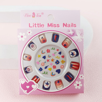 12 pièces de breloques pour ongles de luxe avec drapeau américain personnalisé pour enfants, autocollants imperméables pour enfants, faux ongles