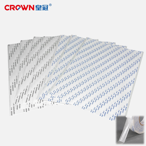 <span class=keywords><strong>Couronne</strong></span> # Ruban adhésif double face 612 haute résistance en coton, feuille de ruban découpée à la presse, adhésif acrylique sensible à la pression, rouleau de ruban en tissu - Product Image 3