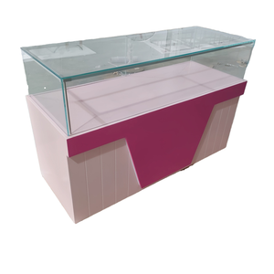 Modern <strong>Jewellery</strong> Showroom Glass Wood Storage Cabinets Display Cabinet and Showcase for Jewelry Shop - Product Image 1