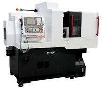 Tour CNC à grande vitesse de type suisse YH1125V pour tournage-fraisage longitudinal, coupe de métaux, tige mince de 25 mm de diamètre, pièces métalliques