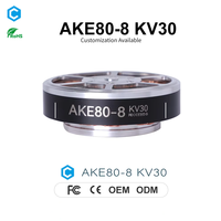 Actionneur CubeMars à faible jeu AKE80-8 KV30 9 Arcmin 570g 195rpm pour articulation de bras de robot collaboratif