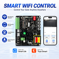 Carte de commande intelligente WiFi 220V pour moteur de portail coulissant, compatible avec les opérateurs de portes automatiques 370W, 550W, 750W jusqu'à 1500kg