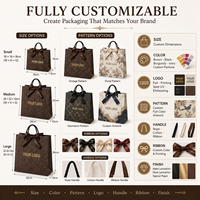 Sacs en papier kraft biodégradables avec impression personnalisée pour l'emballage alimentaire et de produits de boulangerie, vente en gros, taille et couleur personnalisées