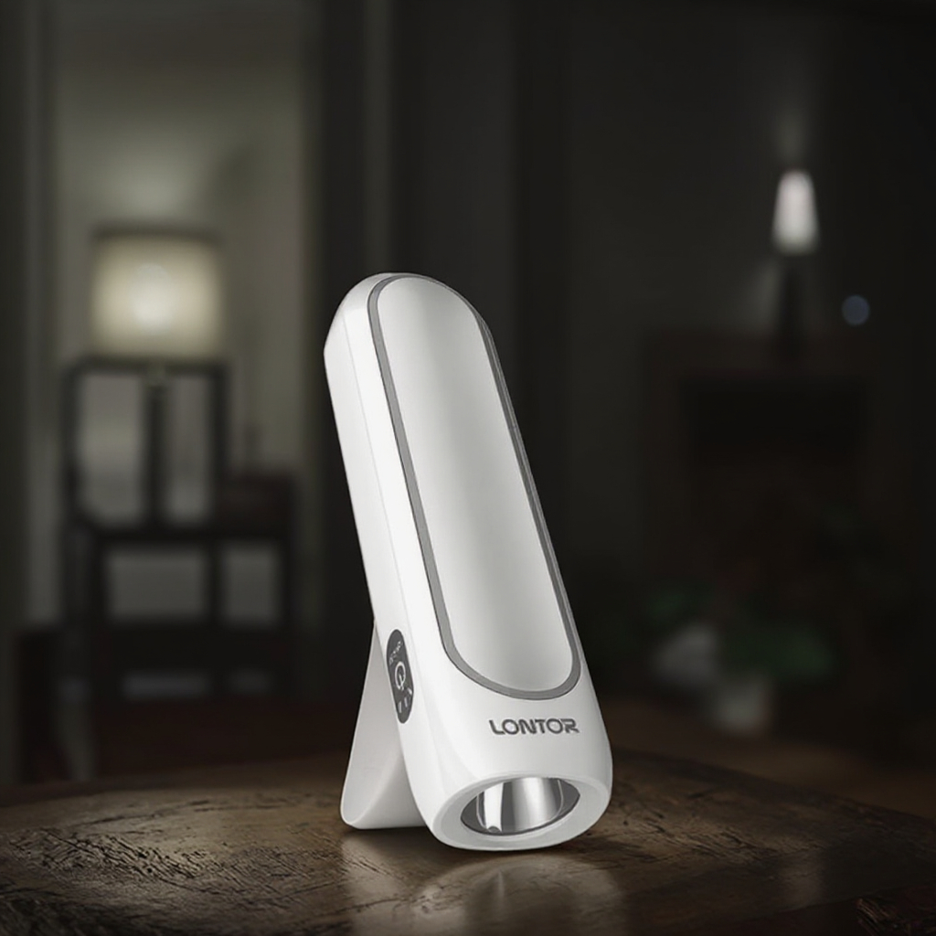 LONTOR Rechargeable LED Torch Light
