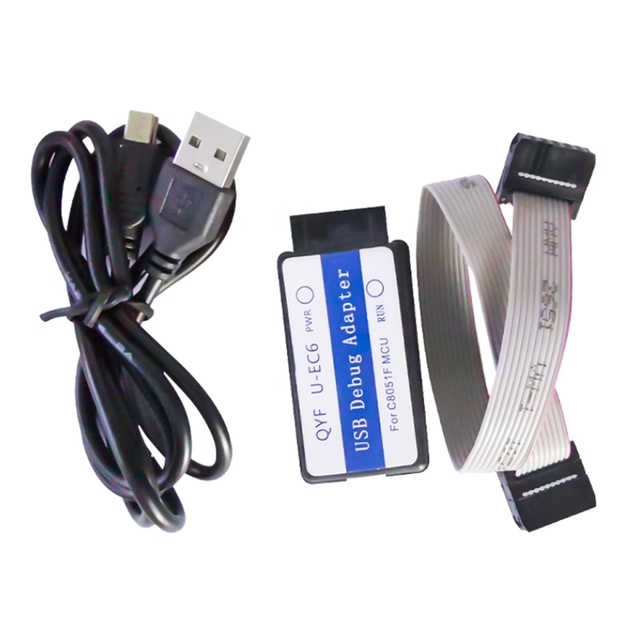 U-EC6 USB Universal Emulator Downloader Programmer Compatible With C8051 Full Range of MCUs Support for WIN XP WIN7 WIN8 WIN10