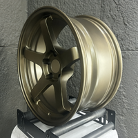 Jantes en alliage forgé X-RIMS 5x114.3 5x112 15-20 pouces Bronze 5 branches pour JDM Tuner